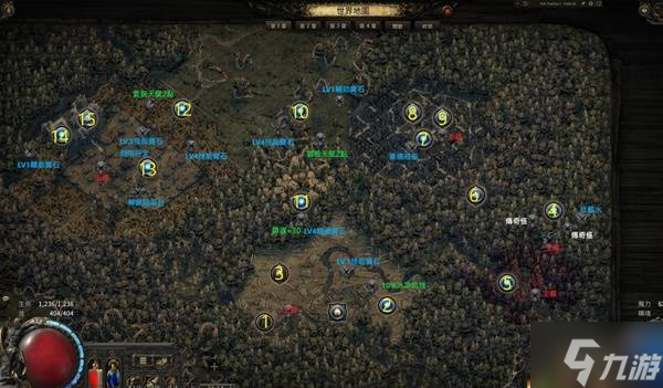 《流放之路2》剧情开荒地图全解 重要能力值、天赋点信息整理