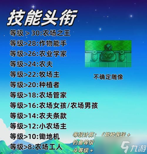 《星露谷物语新手攻略》(掌握小技巧)