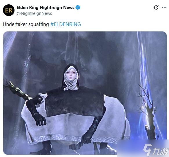 《艾尔登法环 黑夜君临》送葬者臀量惊人 整活充气咒蛙