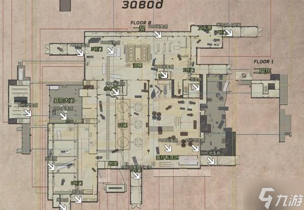 《逃离塔科夫》工厂地图分享 工厂全资源位置一览