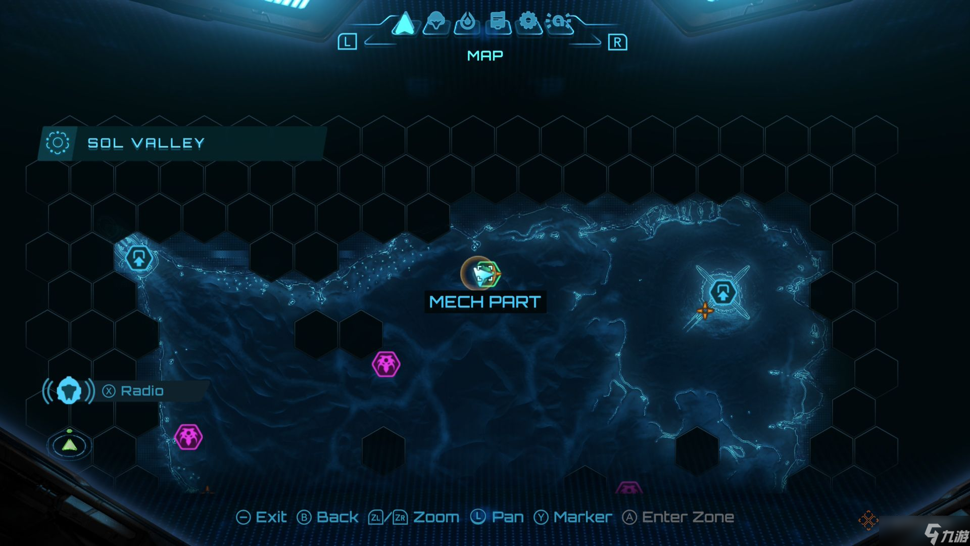 《密特罗德Prime 4:超越》中托卡比及全部6个机甲部件位置指南