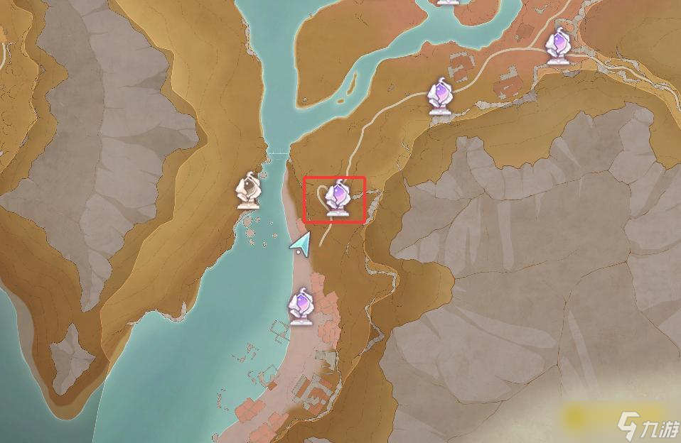 《无限暖暖》世界巡游伊赞之土25在哪里-世界巡游伊赞之土25盐晶滩位置图解