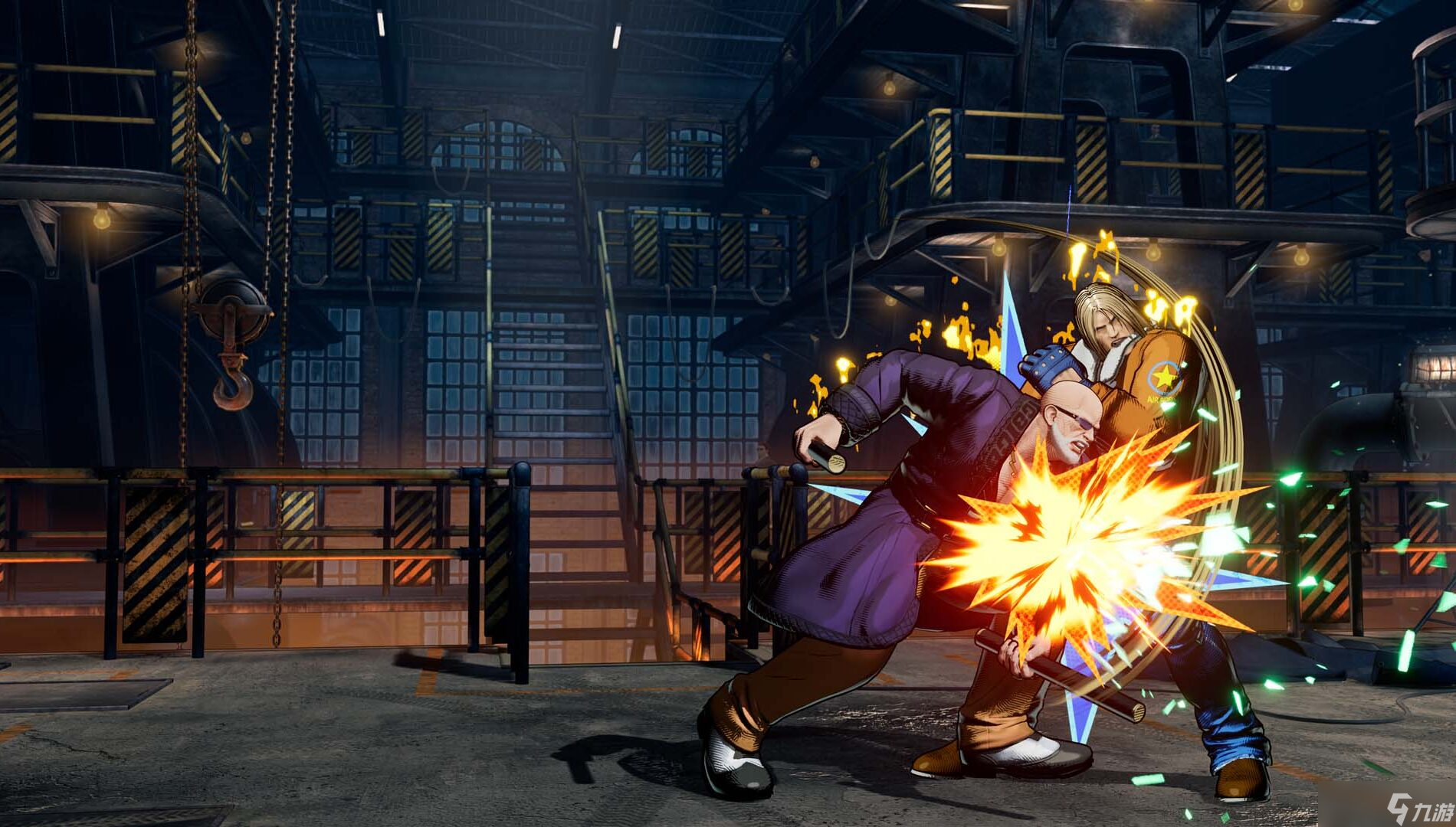 《饿狼传说:群狼都市》中《龙虎之拳》的黑帮老大回归南镇