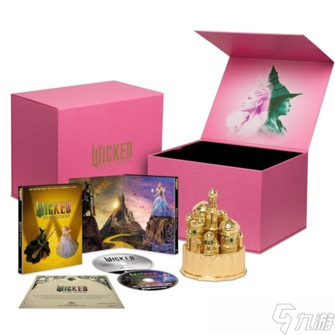 来看看《魔法坏女巫：致好》限量版4K蓝光碟