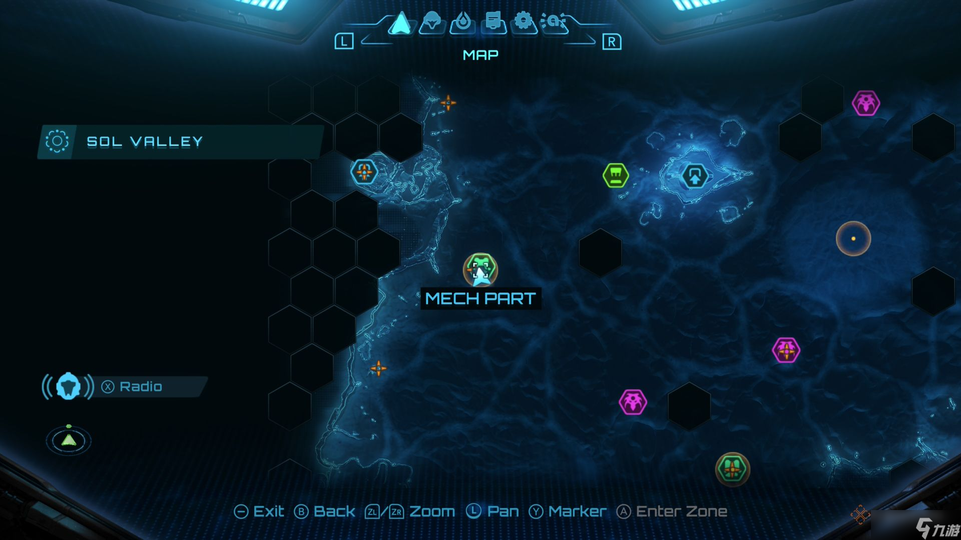 《密特罗德Prime 4:超越》中托卡比及全部6个机甲部件位置指南