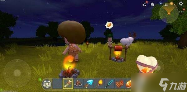 迷你世界怎么驯服野人