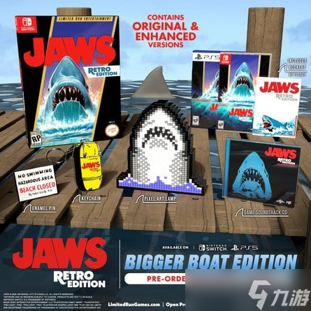 Limited Run Games将推出NES版《大白鲨》Switch重制版 内容“大幅扩充”