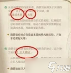 《无限暖暖》势力推理答案