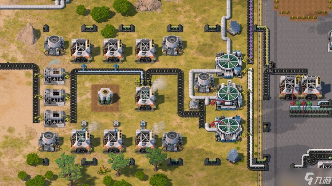 地核工厂上线 探索神秘行星，构建自动化地下工业帝国截图