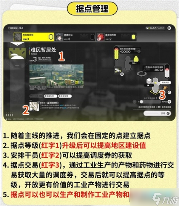 明日方舟终末地据点玩法攻略