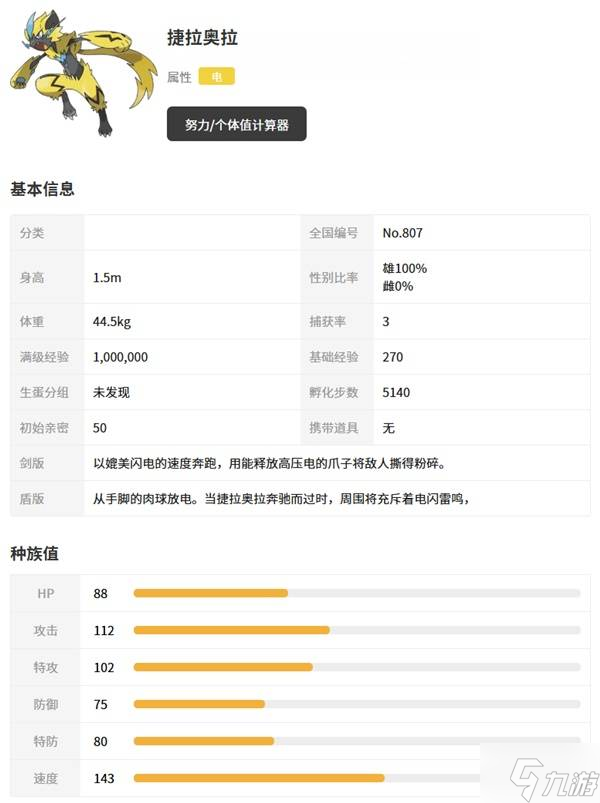 《宝可梦传说ZA》捷拉奥拉及Mega形态介绍 超级捷拉奥拉种族值一览