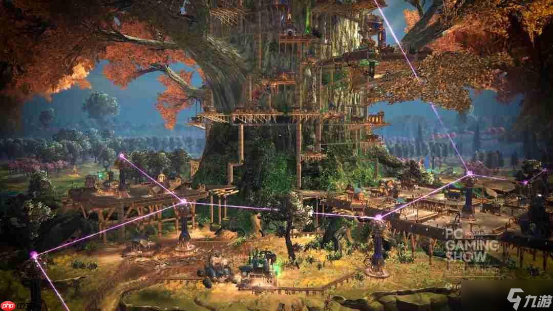 垂直城市建造游戏《雾隐天途》预告 明年3月发售