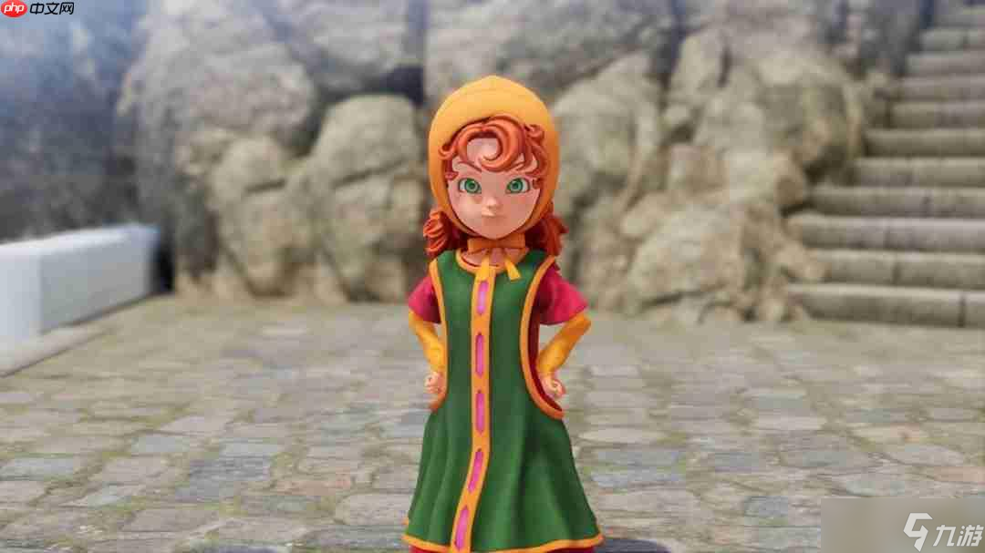 可爱女主角!《勇者斗恶龙7》重制版角色介绍:玛丽贝尔