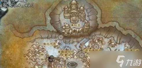 魔兽世界猎人部落狼抓捕地