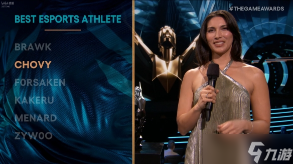 TGA25:由韩国英雄联盟选手Chovy获得最佳电竞选手!