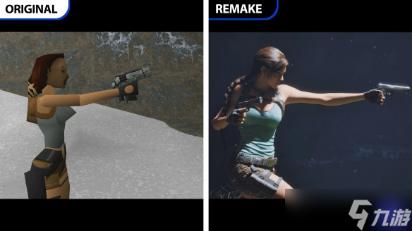 《古墓麗影》重制版與原版對比：豐胸翹臀更性感了！