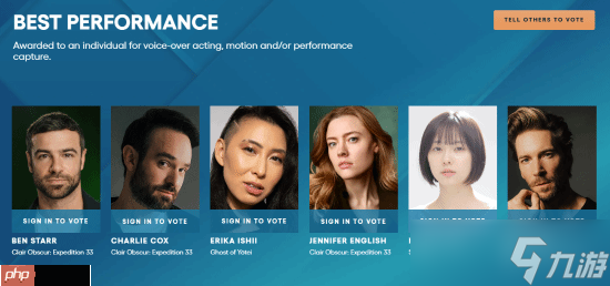 最大黑馬？外媒：《光與影》TGA這4個獎項或翻車