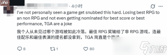 《天国拯救2》空手而归遭争议!你认为它该拿奖吗?