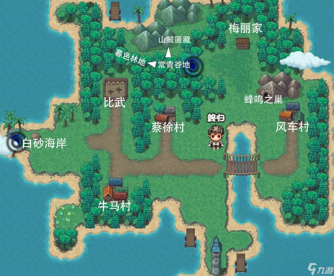 《大千世界2》三村岛攻略