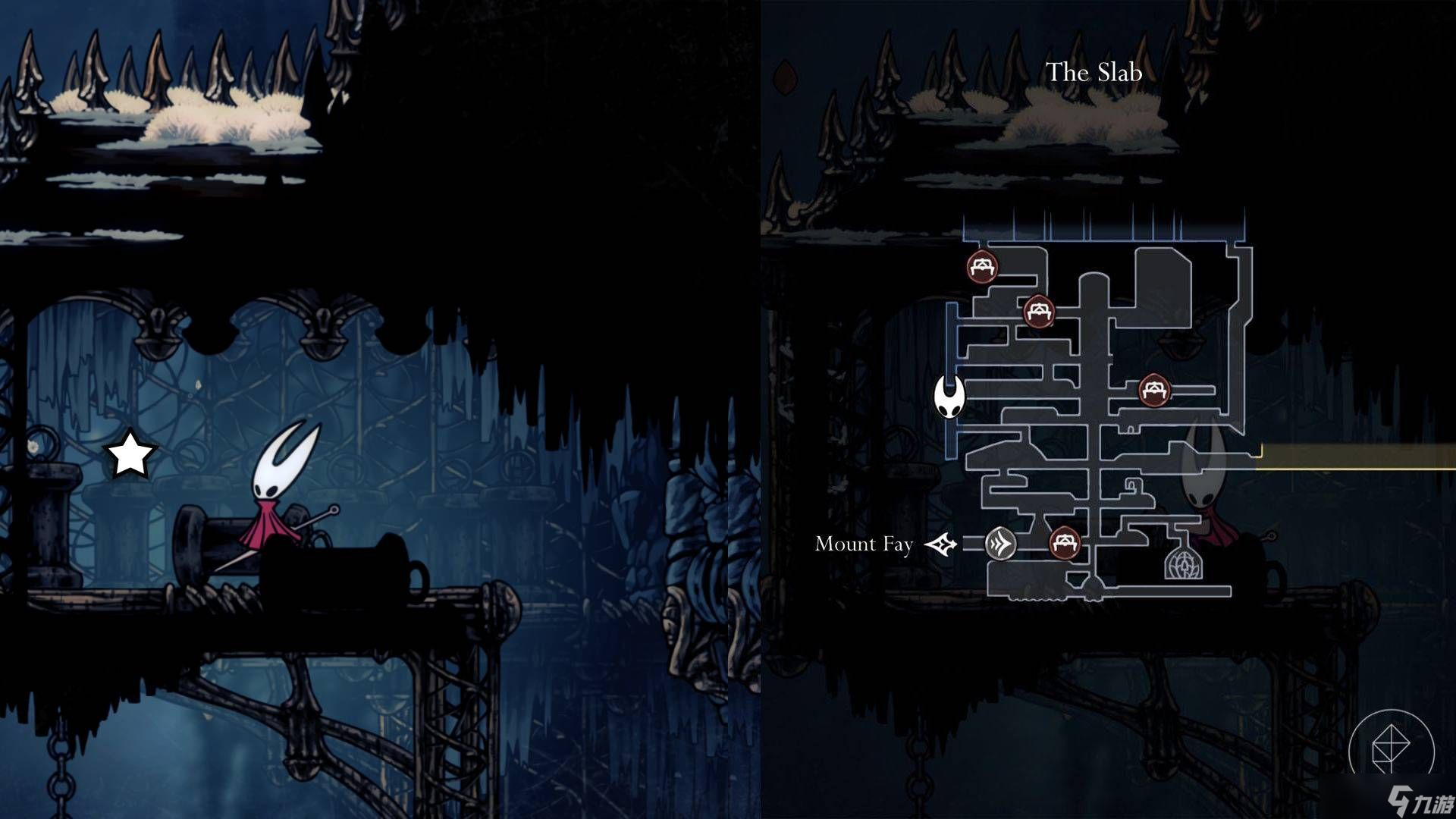 《空洞骑士:丝之歌》中所有丝绸线轴碎片的位置