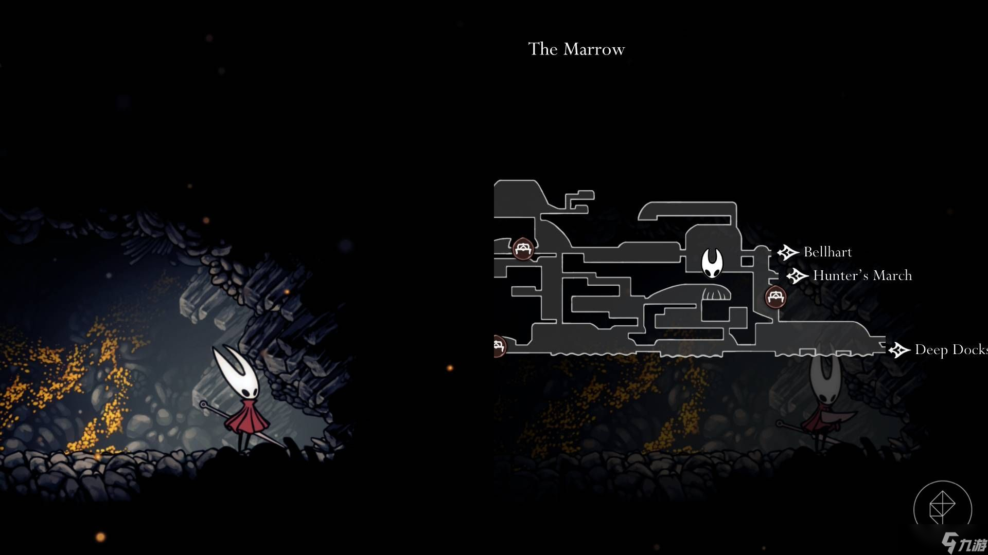 《空洞骑士:丝之歌》中所有金属碎片的位置