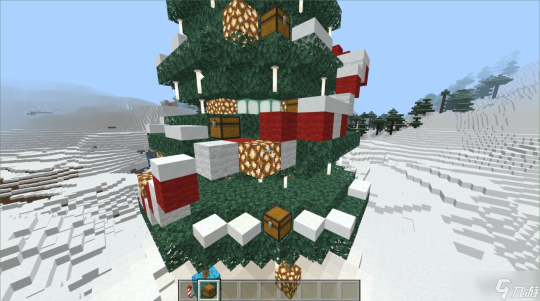 《<span class='zzqColorRed'>我的世界</span>》圣诞树建造教程
