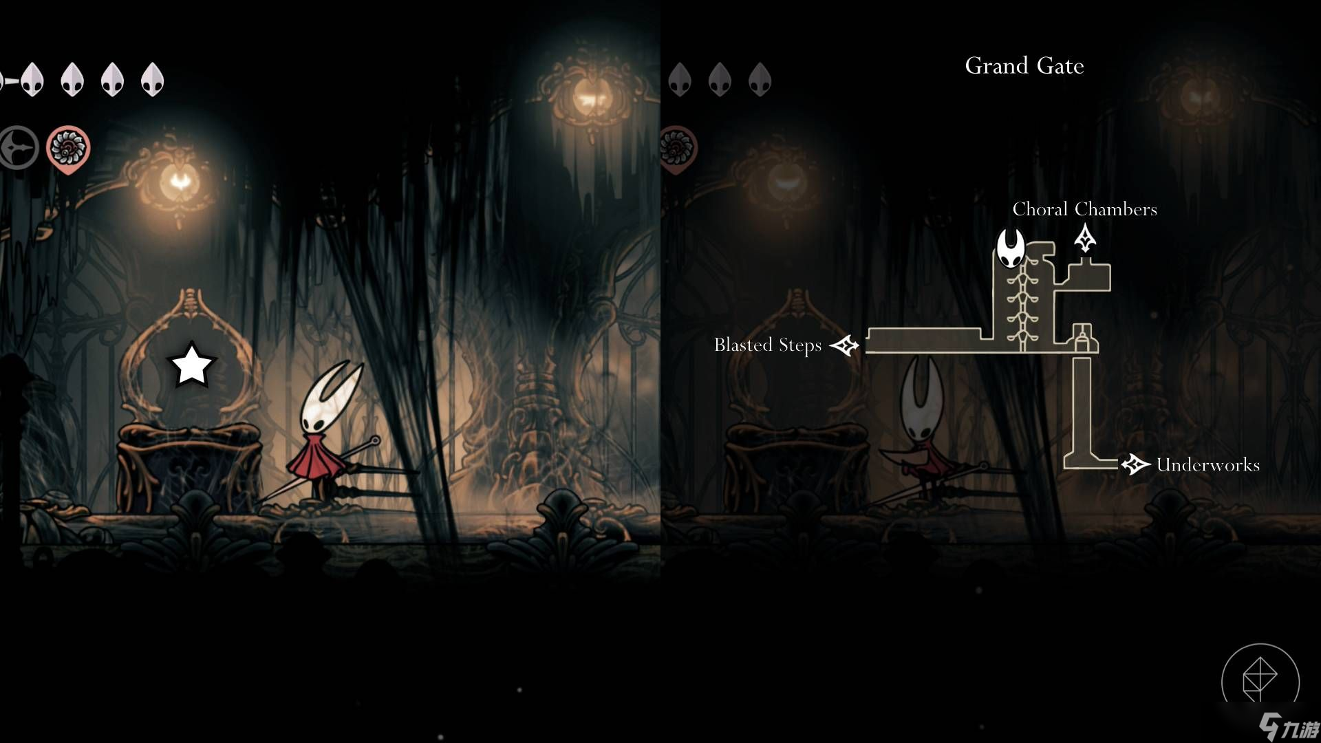 《空洞骑士:丝之歌》中所有丝绸线轴碎片的位置