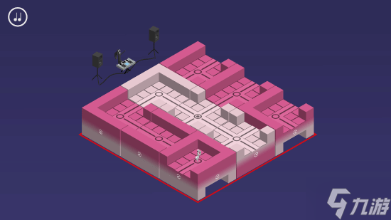 音乐解谜游戏《Musical Maze》12月17日登陆Steam：体验极简迷宫逃脱的乐趣