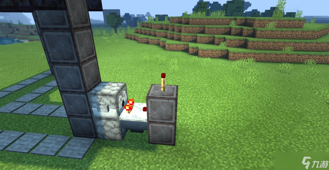 《<span class='zzqColorRed'>我的世界</span>》全自动按钮岩浆门建造教学