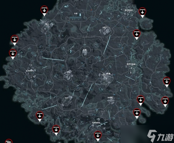 《绝地求生黑域撤离》出生点在哪