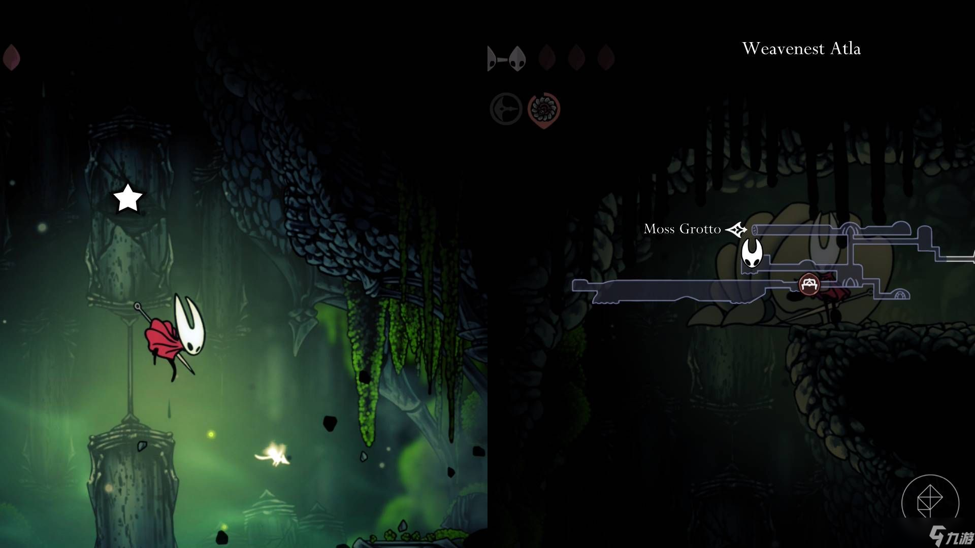 《空洞骑士:丝之歌》中所有丝绸线轴碎片的位置