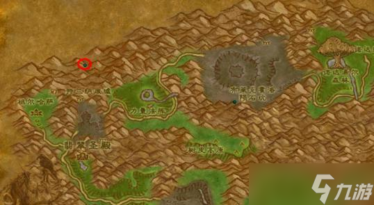 魔兽世界乌龟钓鱼的地点在哪里？