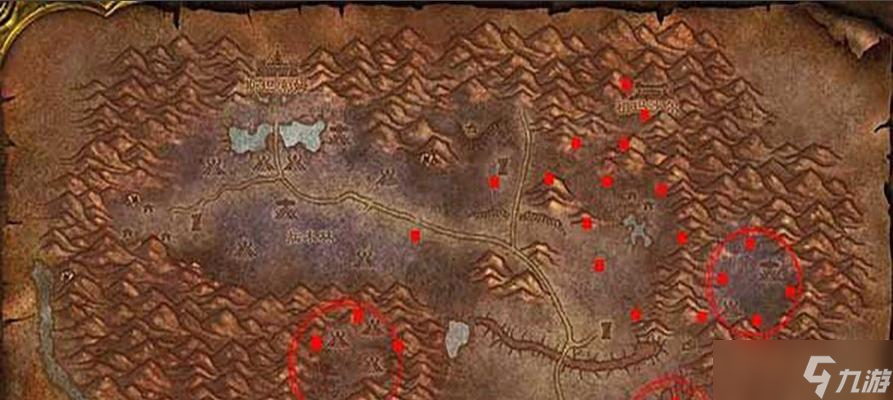 魔兽世界银矿石采集点在哪里？