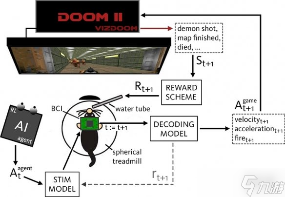 老鼠也能玩《毁灭战士》? VR装置2.0开源设计图公布