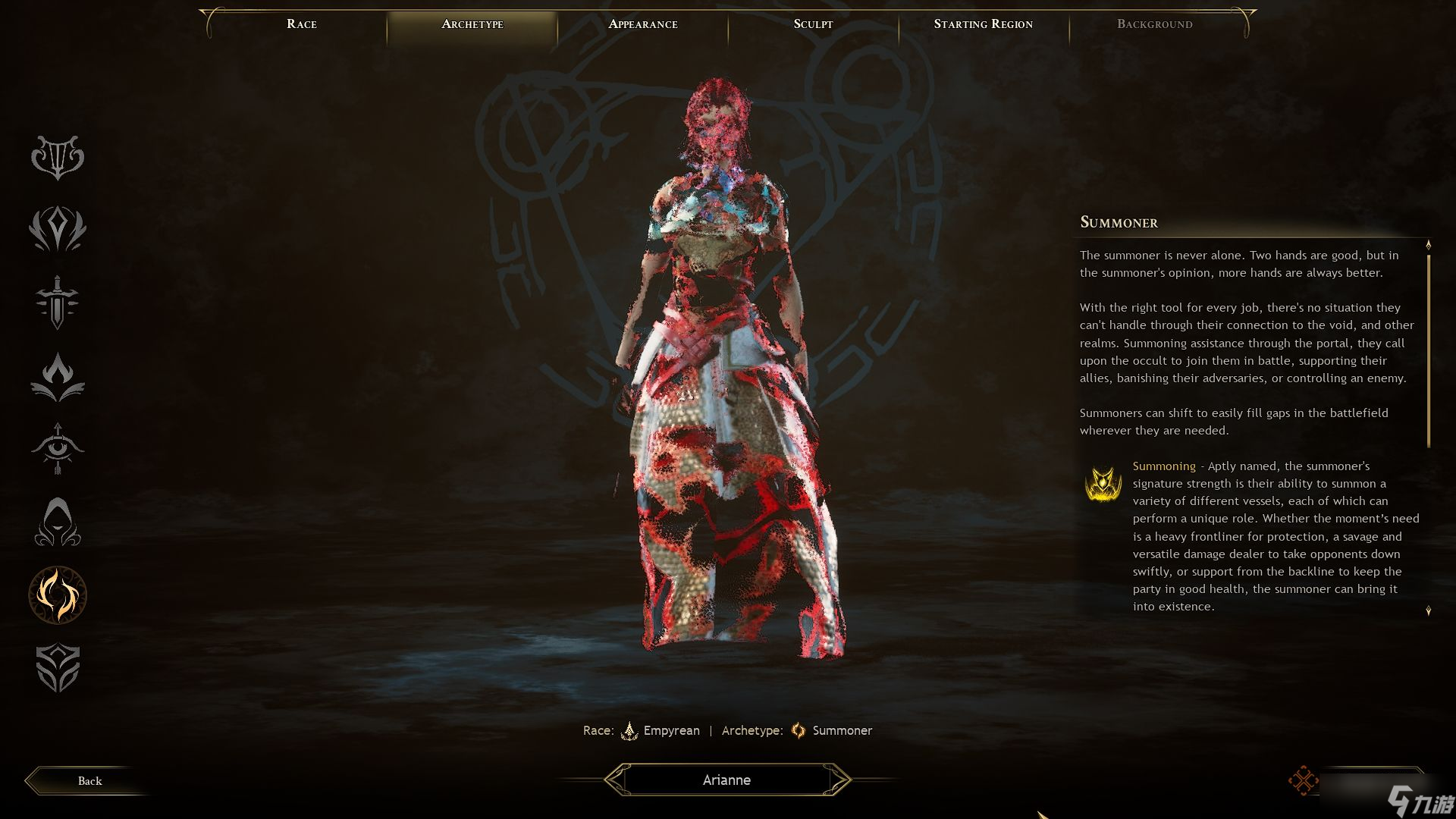 在《灰烬创世纪》中,你应该选择哪种原型?