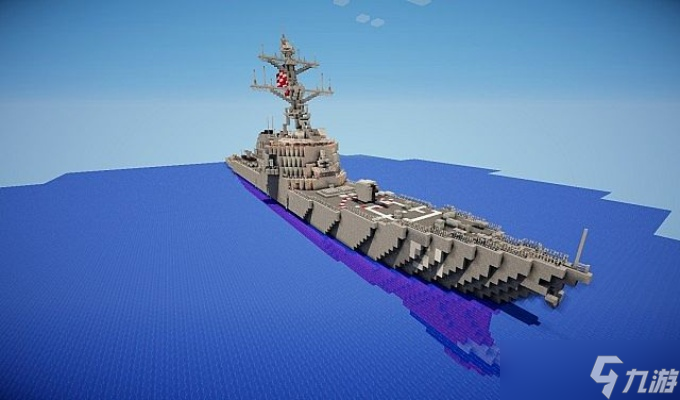 我的世界军舰怎么做 从框架搭建到细节精修的完整指南