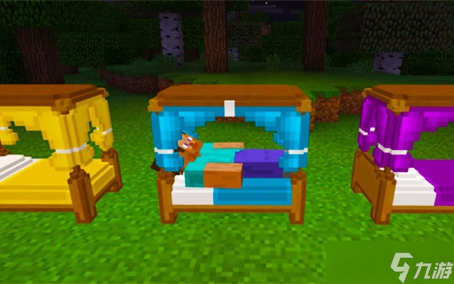 我的世界公主床怎么做 皇室风寝殿建造全攻略