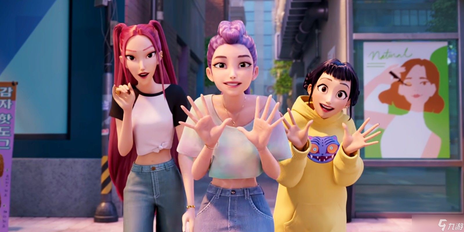 标题:K-POP恶魔猎人Zoey获赠定制款《堡垒之夜》主题PS5