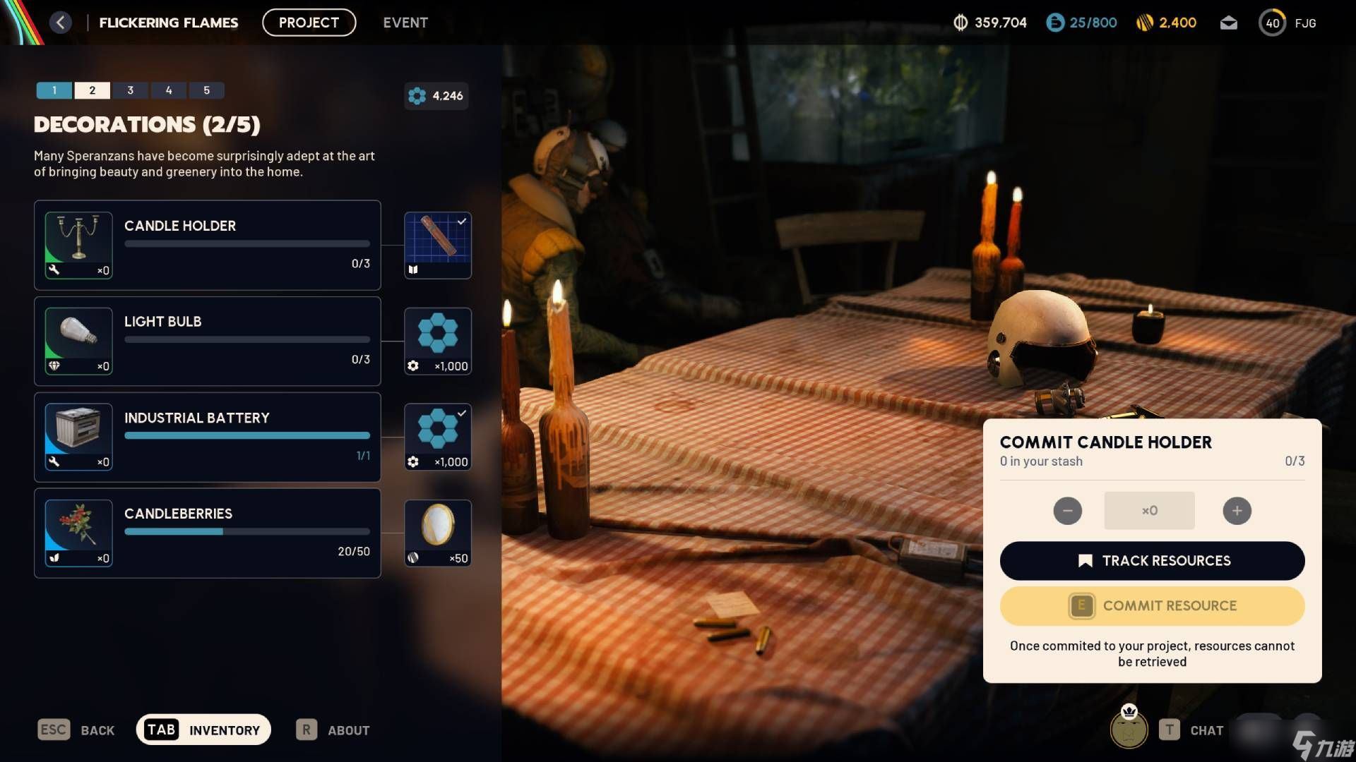 《Arc Raiders》闪烁火焰活动及项目解析