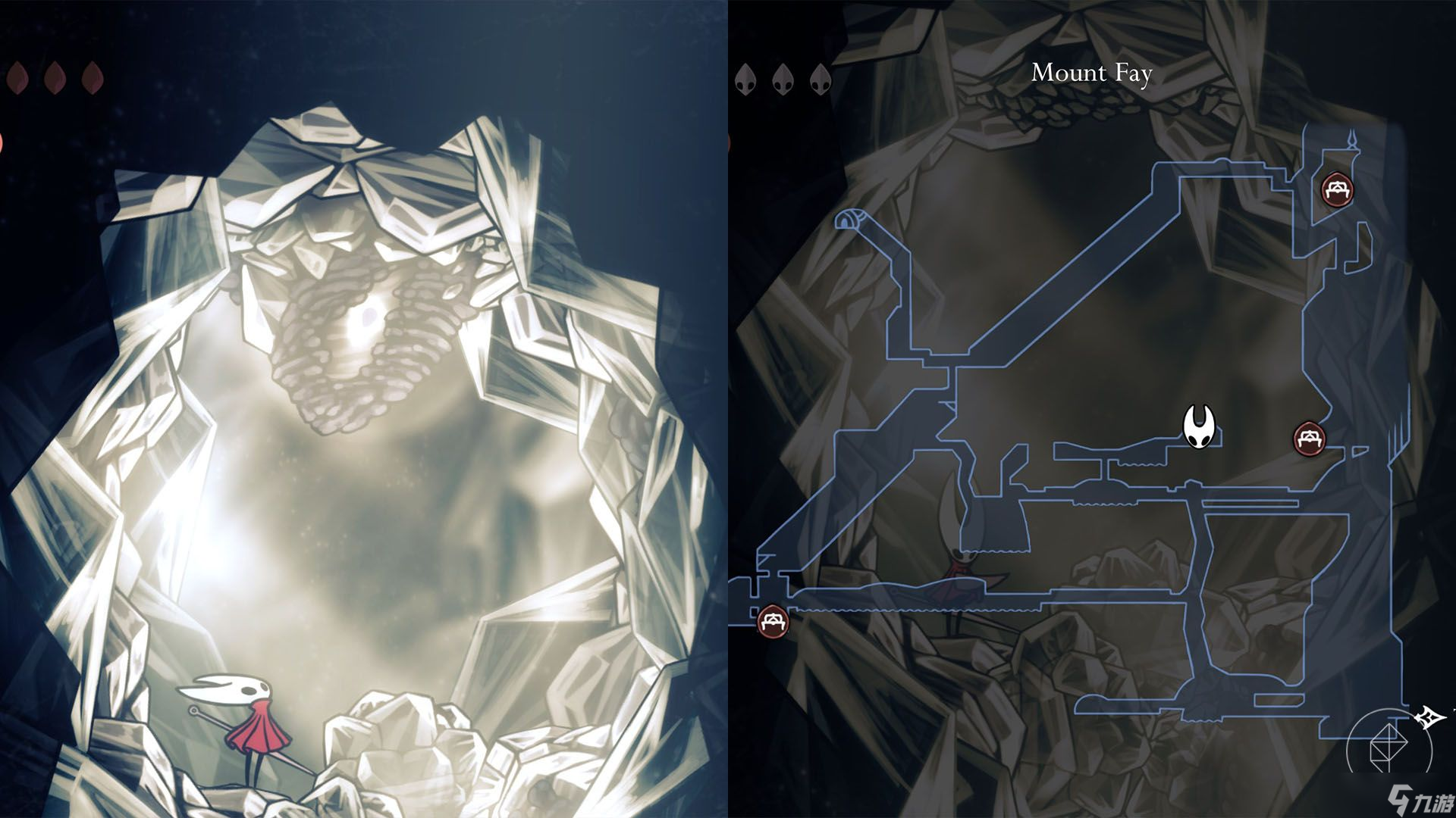 《空洞騎士：絲之歌》中所有面具碎片的位置