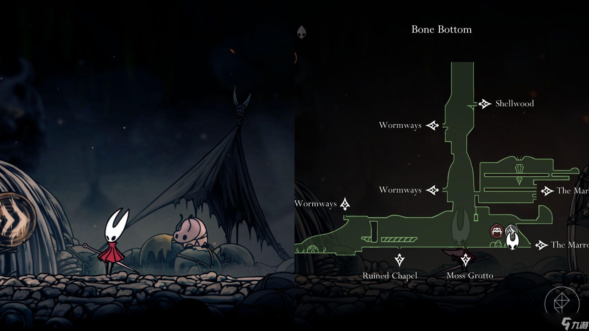 《空洞騎士：絲之歌》中所有面具碎片的位置