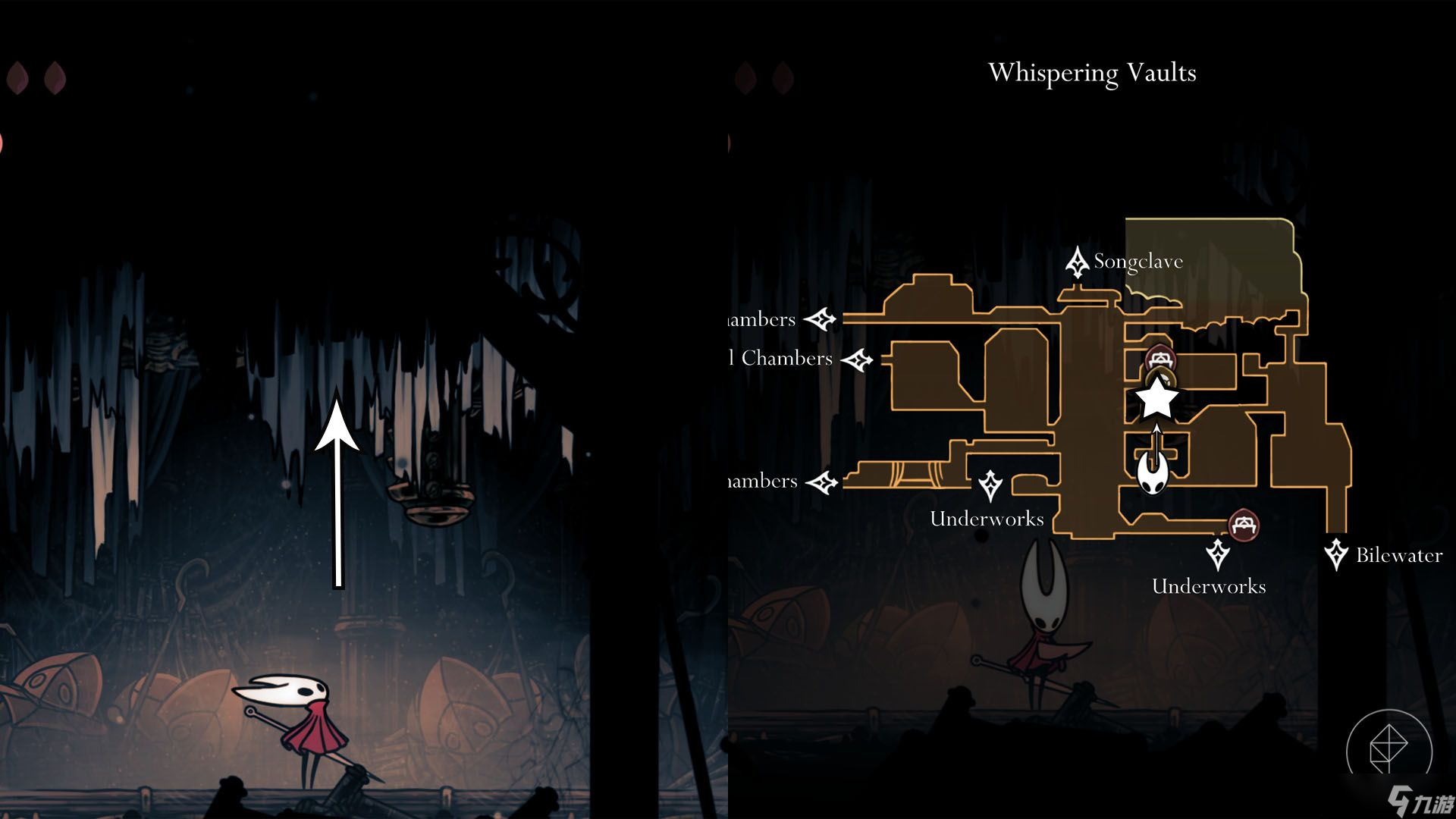 《空洞騎士：絲之歌》中所有面具碎片的位置