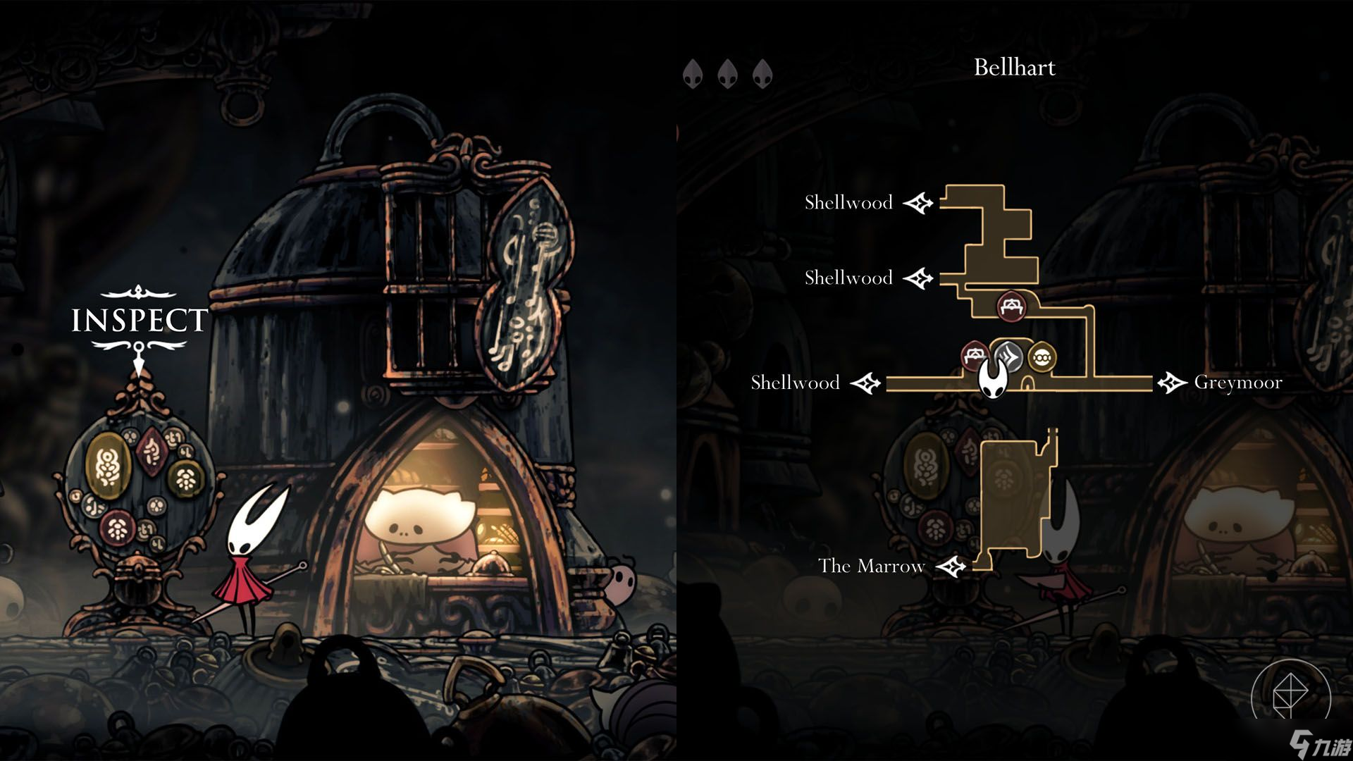 《空洞騎士：絲之歌》中所有面具碎片的位置