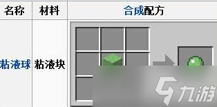 我的世界黏液块如何合成