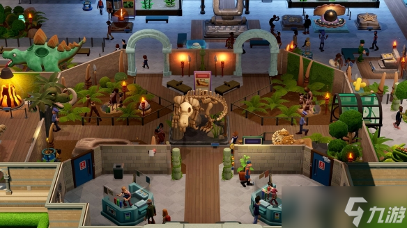 《双点博物馆》发布《狂野星球的复仇》联动免费更新！付费DLC《百兽博物馆》试玩版已上线NS2平台