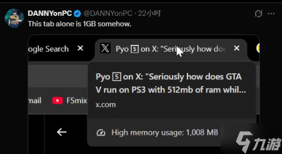 当年PS3仅512MB跑3A！如今开几个网页就要12G内存