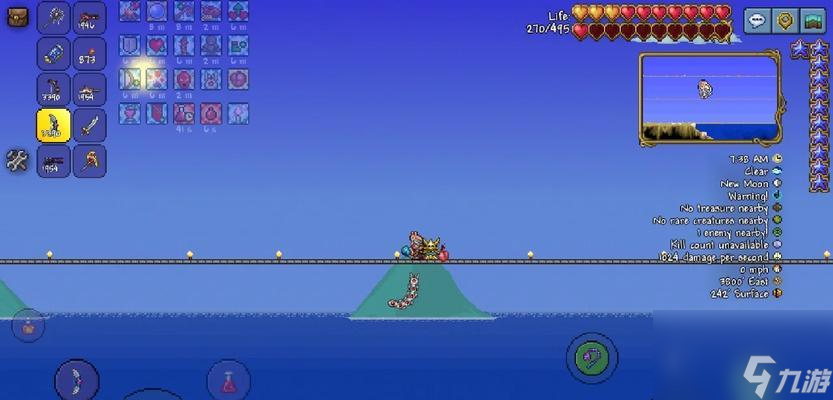 泰拉瑞亚手机版 打造超强远程武器 