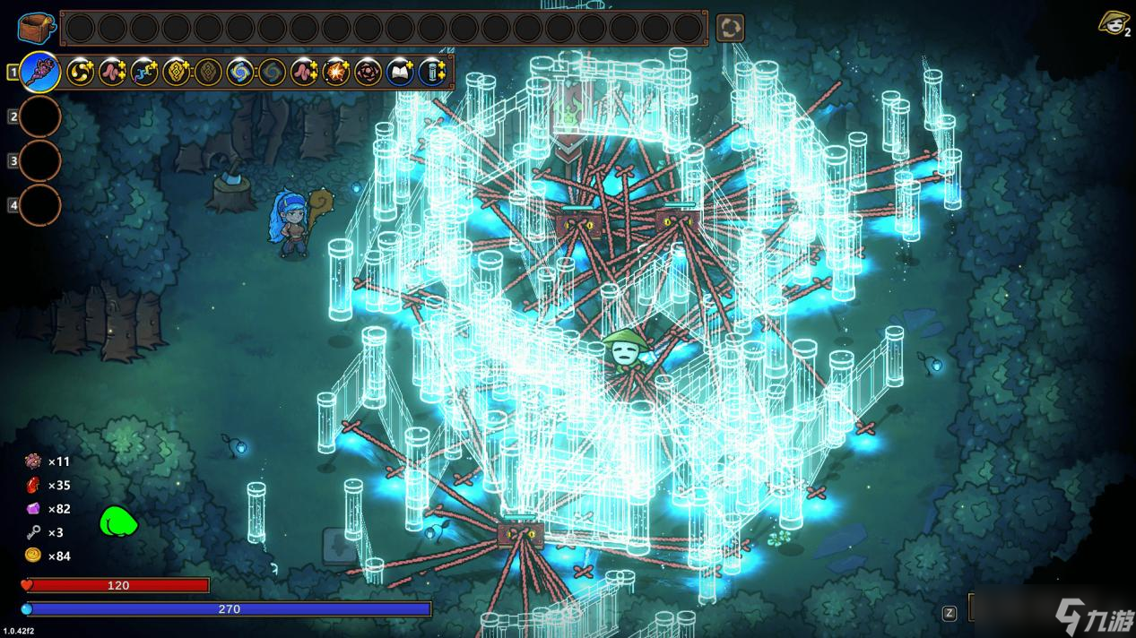 魔法工艺【魔法工艺】光之墙旋转阵线，无敌防御阵！