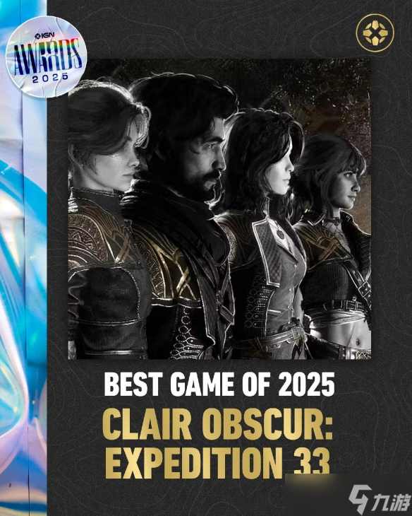 IGN 2025年度大奖公布：《光与影》斩获年度游戏！