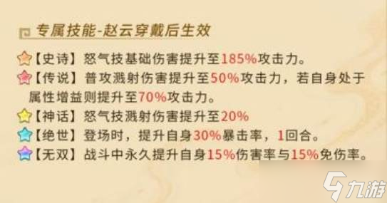 《三国大冒险》神兵系统